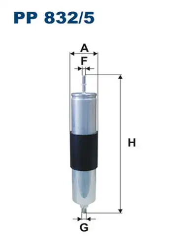 горивен филтър FILTRON PP 832/5