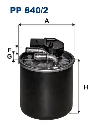 горивен филтър FILTRON PP 840/2