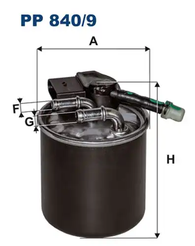 горивен филтър FILTRON PP 840/9