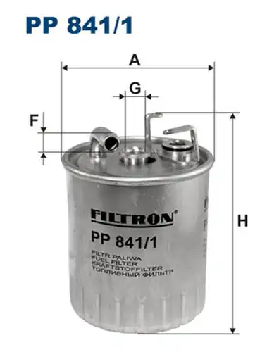 горивен филтър FILTRON PP 841/1