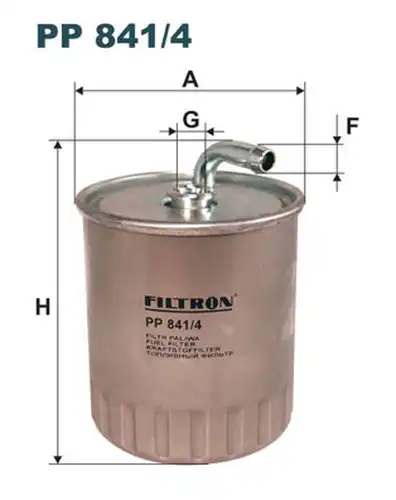 горивен филтър FILTRON PP 841/4