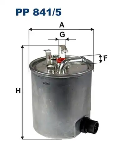 горивен филтър FILTRON PP 841/5