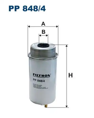 горивен филтър FILTRON PP 848/4