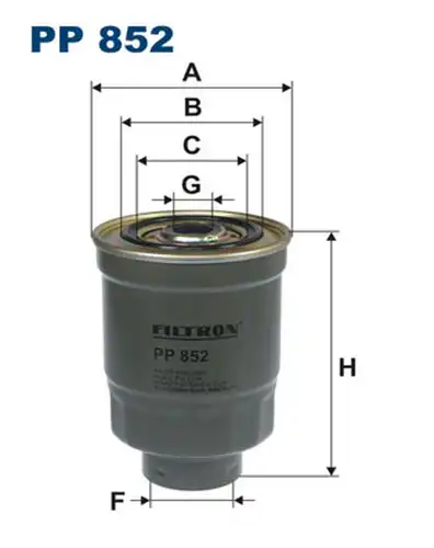 горивен филтър FILTRON PP 852