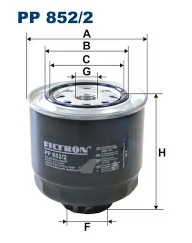 горивен филтър FILTRON PP 852/2