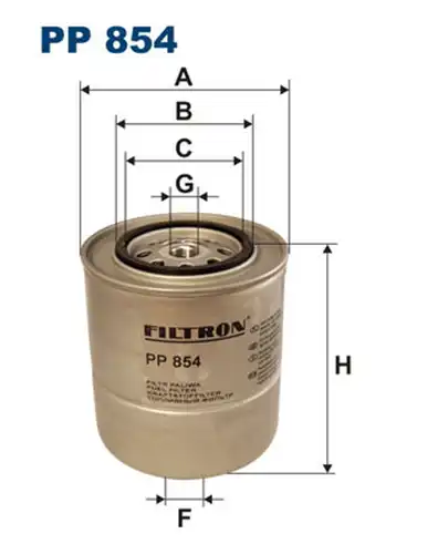 горивен филтър FILTRON PP 854