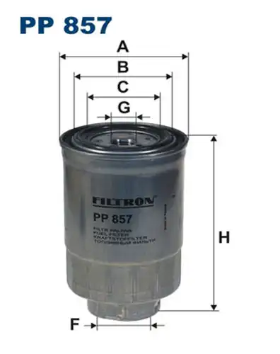 горивен филтър FILTRON PP 857