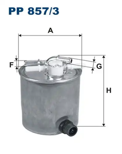 горивен филтър FILTRON PP 857/3