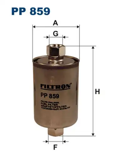 горивен филтър FILTRON PP 859