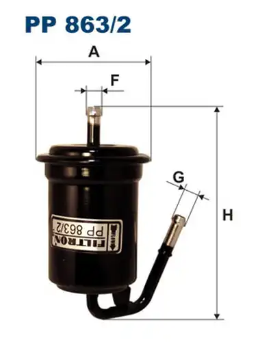 горивен филтър FILTRON PP 863/2