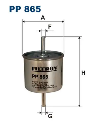 горивен филтър FILTRON PP 865