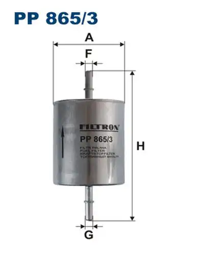 горивен филтър FILTRON PP 865/3