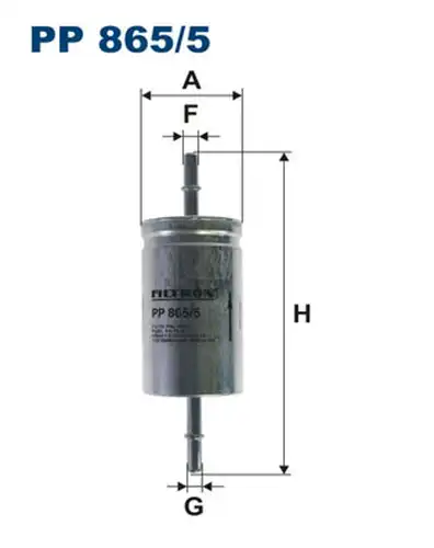 горивен филтър FILTRON PP 865/5