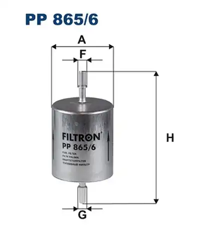 горивен филтър FILTRON PP 865/6