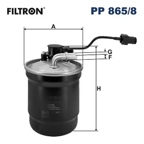 горивен филтър FILTRON PP 865/8