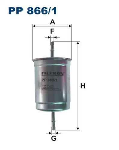 горивен филтър FILTRON PP 866/1