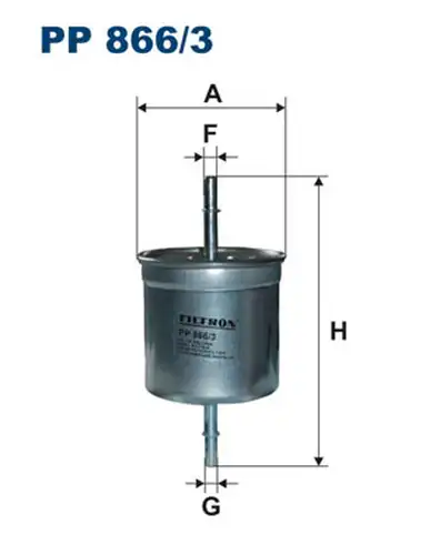 горивен филтър FILTRON PP 866/3