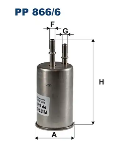 горивен филтър FILTRON PP 866/6