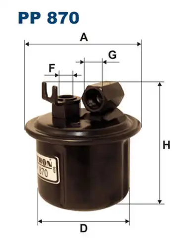 горивен филтър FILTRON PP 870