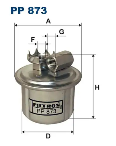 горивен филтър FILTRON PP 873