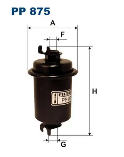 горивен филтър FILTRON PP 875