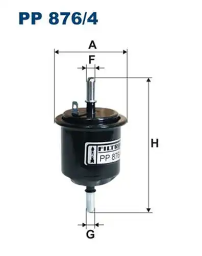 горивен филтър FILTRON PP 876/4