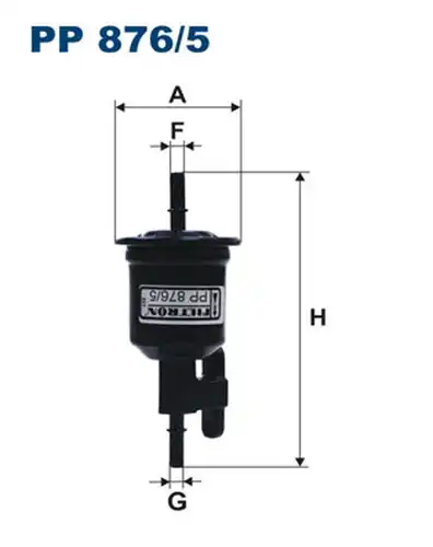 горивен филтър FILTRON PP 876/5