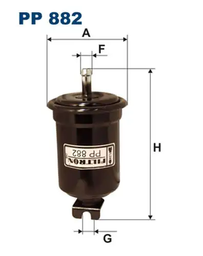 горивен филтър FILTRON PP 882