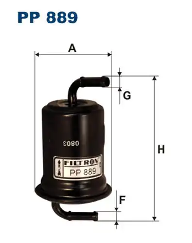 горивен филтър FILTRON PP 889