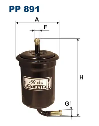 горивен филтър FILTRON PP 891