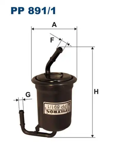 горивен филтър FILTRON PP 891/1