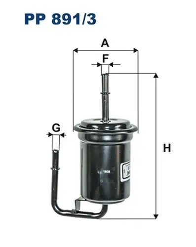 горивен филтър FILTRON PP 891/3