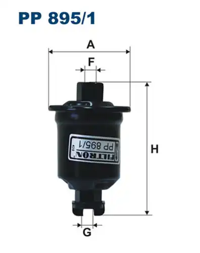 горивен филтър FILTRON PP 895/1