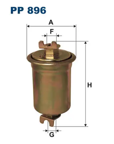 горивен филтър FILTRON PP 896