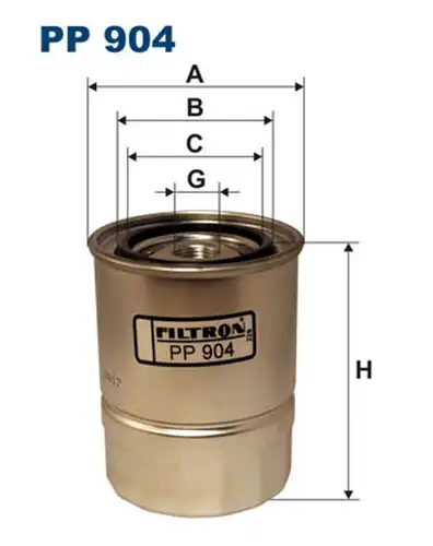 горивен филтър FILTRON PP 904