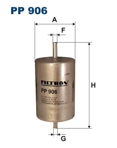 горивен филтър FILTRON PP 906