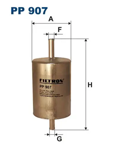 горивен филтър FILTRON PP 907