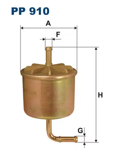 горивен филтър FILTRON PP 910