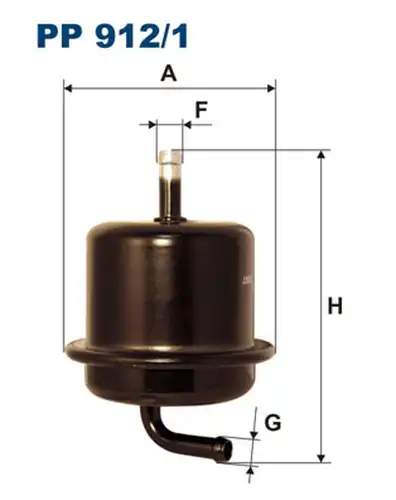 горивен филтър FILTRON PP 912/1