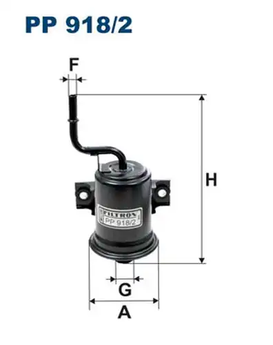 горивен филтър FILTRON PP 918/2