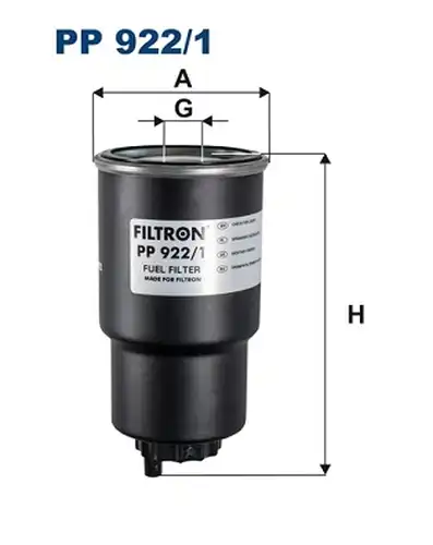 горивен филтър FILTRON PP 922/1