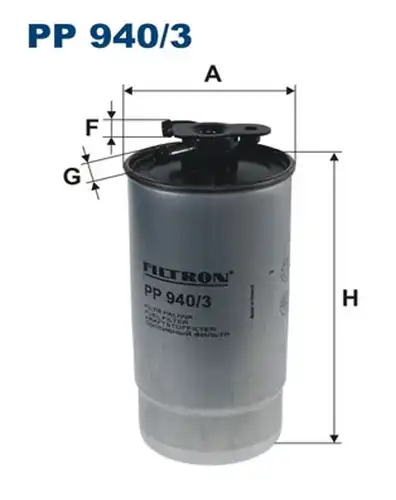 горивен филтър FILTRON PP 940/3