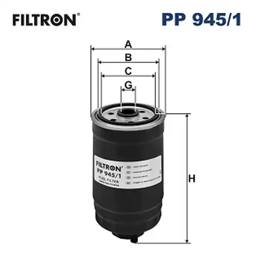 горивен филтър FILTRON PP 945/1