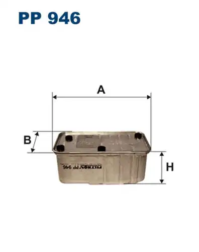 горивен филтър FILTRON PP 946