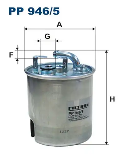 горивен филтър FILTRON PP 946/5