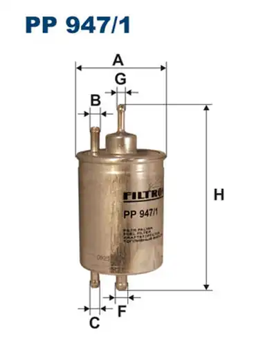 горивен филтър FILTRON PP 947/1