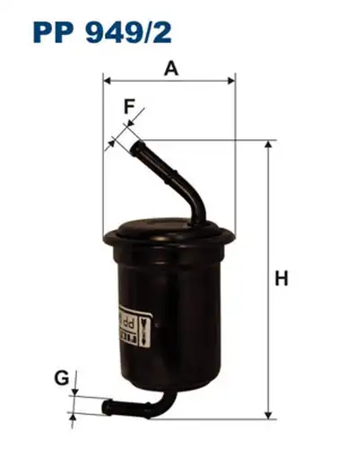 горивен филтър FILTRON PP 949/2