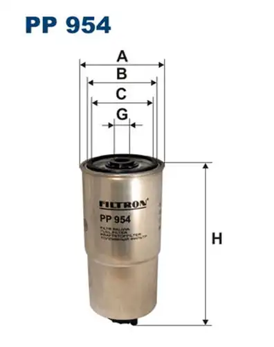 горивен филтър FILTRON PP 954