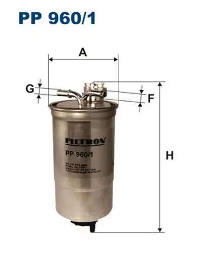 горивен филтър FILTRON PP 960/1