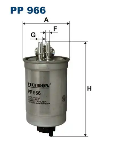 горивен филтър FILTRON PP 966